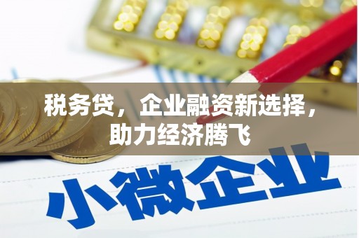五营税务贷，企业融资新选择，助力经济腾飞