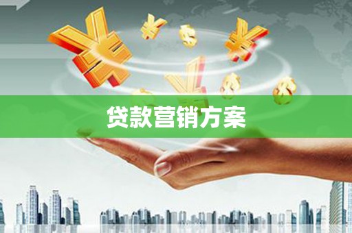 五营贷款营销方案