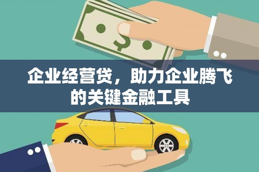 五营企业经营贷，助力企业腾飞的关键金融工具