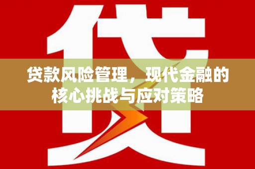 五营贷款风险管理，现代金融的核心挑战与应对策略