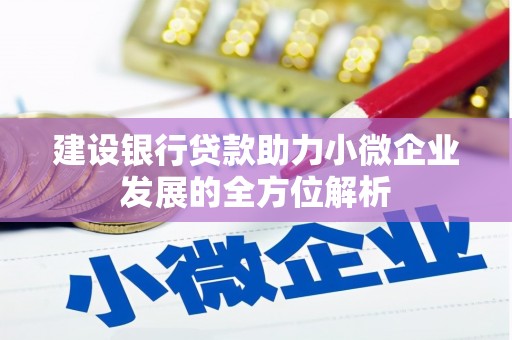 五营建设银行贷款助力小微企业发展的全方位解析