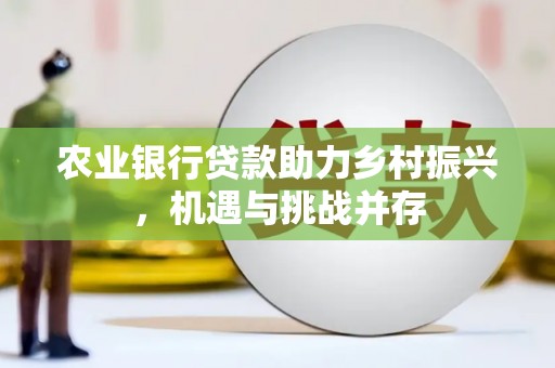 五营农业银行贷款助力乡村振兴，机遇与挑战并存