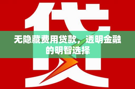 五营无隐藏费用贷款，透明金融的明智选择